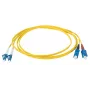EFB Elektronik IPL-DR-LCUSCU-2-0050 kuitu-patchkaapeli, OS2, LC-SC, 0,5 m, keltainen