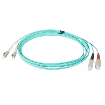 EFB Elektronik IPL-DR-LCUSCU-3-0150 duplex OM3 kuitu-patchkaapeli LC-SC 1,5 m aqua
