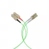 EFB Elektronik IPL-DR-LCUSCU-5-0100 kuitu-patchkaapeli, 1 m, OM5, LC-SC, simplex, LSZH, limetinvihreä
