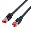 EFB-Elektronik RJ45-patchkaapeli Cat.6A S/FTP LSZH Draka UC900 TM21 musta 40 m
