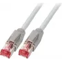 EFB Elektronik RJ45-patchkaapeli Cat.6A S/FTP LSZH Dätwyler 7702 TM21 harmaa 50 m