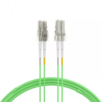 EFB duplex-patchkaapeli LC-LC OM5 1,5 m LSZH 2 mm limetinvihreä