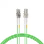 EFB duplex-patchkaapeli LC-LC OM5 1,5 m LSZH 2 mm limetinvihreä