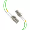 EFB duplex-patchkaapeli LC-LC OM5 1,5 m LSZH 2 mm limetinvihreä