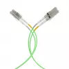 EFB duplex-patchkaapeli LC-LC OM5 1,5 m LSZH 2 mm limetinvihreä