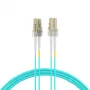 EFB Electronics duplex-jumper LC-LC 50/125 OM3 LSZH aqua flat twin 3x5 mm 5 m
