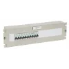 EFB-Elektronik 19 tuuman 3U virranjakelu / suojakatkaisinkotelo, RAL 9005 syvänmusta