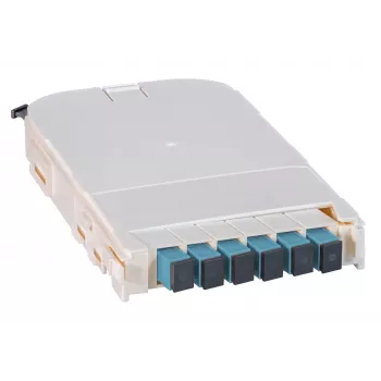 EFB Elektronik FTTH-moduulikehys FTTH-BGT:lle, 6-porttinen SC OM3 keraamisilla kytkimillä