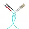 EFB Elektronik O0313.35 kuitu-patchkaapeli, OM3, 35 m, LC-ST, duplex, LSZH, aqua