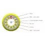 EFB Elektronik INFRALAN I-B(ZN)BH 4x12E 9/125µm OS2 LSZH keltainen CPR-B2ca