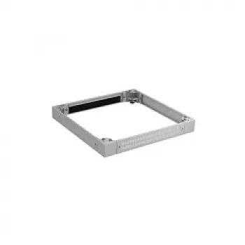 EFB-Elektronik PRO -sarjan verkkokaapin jalusta 800x1200 mm, korkeus 100 mm, RAL 7035 vaaleanharmaa