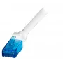EFB Elektronik IPK-6A-U-HFR-WS-1000 Cat6a U/UTP -patchkaapeli 10 m valkoinen