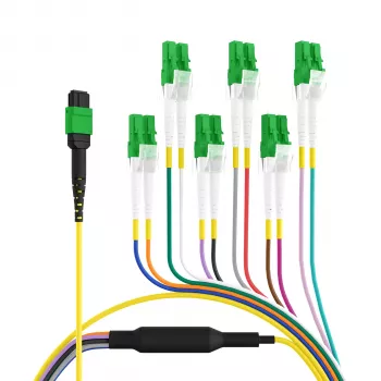 EFB Elektronik MTPF12LCAPC-2 - 2 m - OS2 - MTP - 12x LC kuitupurku­kaapeli