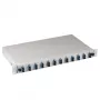 EFB Electronics hitsausbox SC 9/125 OS2 ulosvedettävä 12 pigtail-kaapelia 6 liitintä