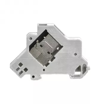 EFB Elektronik Keystone-moduulipidike 1-portti, DIN-kiskolle jakorasioihin, muovi, valkoinen (RAL 9010)