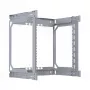 EFB takakehys X-Rack-seinäkotelolle 400-600mm 12U 600x600mm sinkitty (WGX-BF12)