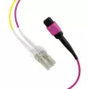 EFB ELEKTRONIK MPO-PLUS(F)-LC trunk-kaapeli OM4 8 kuitua tyyppi B LSZH erikavioletti 5 m