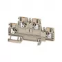 Weidmüller läpivientiliitin A2T 2.5, 2,5 mm², beige, PUSH IN