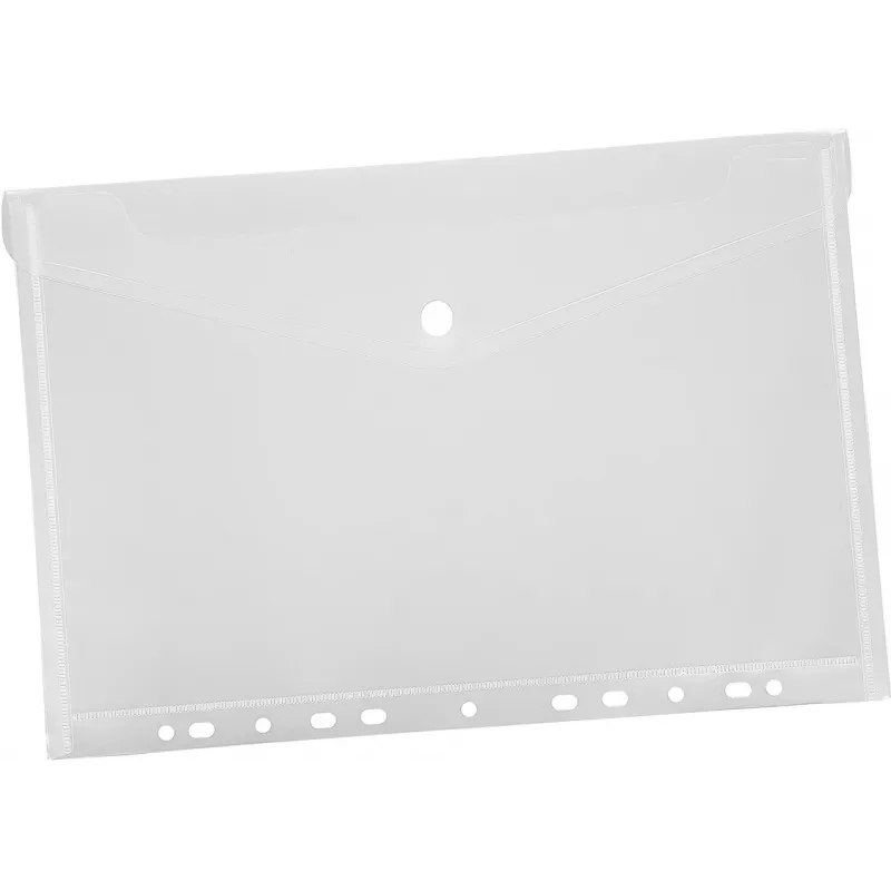 Eichner asiakirjataskut DIN A4 läpinäkyvä sileä, 10 kpl