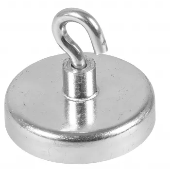 Eichner magneettikoukku hopea, metalli Ø 3,6 x 1,7 cm, 5 kpl