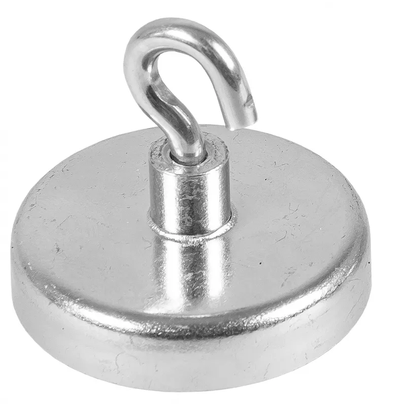Eichner magneettikoukku hopea, metalli Ø 3,6 x 1,7 cm, 5 kpl