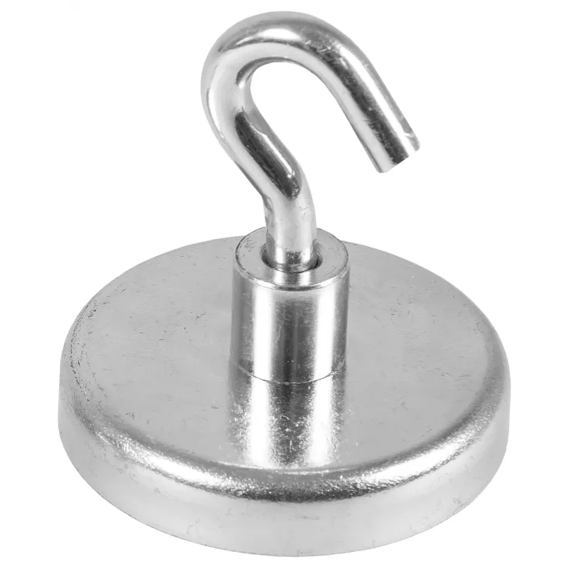 Eichner magneettikoukku hopea, metalli Ø 3,6 x 1,7 cm, 5 kpl