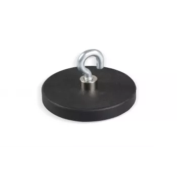 Eichner magneettikoukut musta, metalli Ø 4,3 x 6,0 cm, 5 kpl
