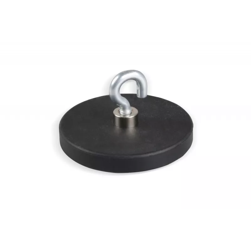 Eichner magneettikoukut musta, metalli Ø 4,3 x 6,0 cm, 5 kpl
