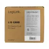 LogiLink PCI Express USB 3.2 -kortti, 5 Gbps, 2 ulkoista + 3 sisäistä USB-A-porttia