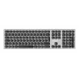 2DIRECT LogiLink monilaitteinen langaton näppäimistö (pohjoismainen QWERTY, musta)