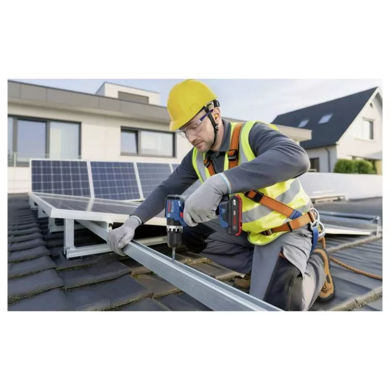 BOSCH Professional GSB 18V-52 akkuiskuporakone -sarja 2 akulla 2,0 Ah, L-Case