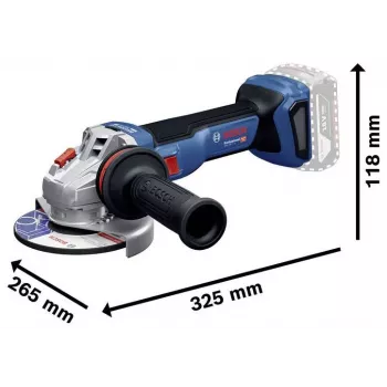 BOSCH POWERTOOLS Combo Kit 18V akkuporakone, iskuruuvinväännin, poravasara, kulmahiomakone (4 työkalun sarja)