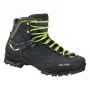 SALEWA miesten Rapace GTX vuoristokengät - Night Black/Kamille - UK 7.5 (EU 41)