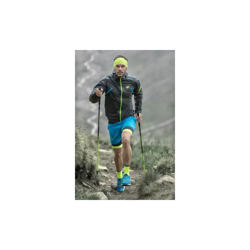 SALEWA Dynafit Vert Pro Stock - Black/Cactus, 115 cm