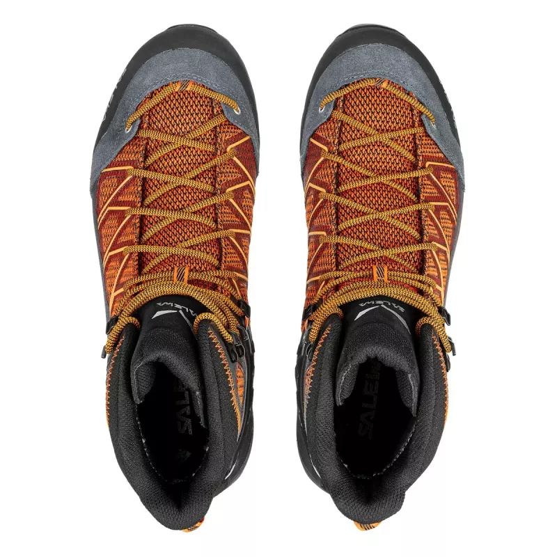 Salewa Mountain Trainer Lite Mid GTX vaelluskengät - musta/porkkana, koko 46
