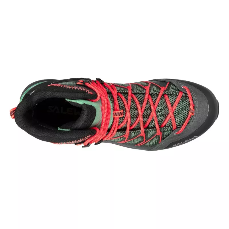 Salewa naisten Trainer Lite Mid GTX kengät - Malta / Fluo Green