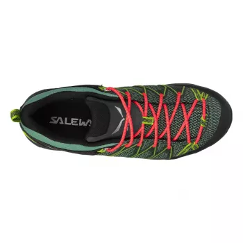 SALEWA naisten MTN Trainer Lite GTX vaelluskengät - Field Green/Fluo Coral - UK 4 (EU 36.5)