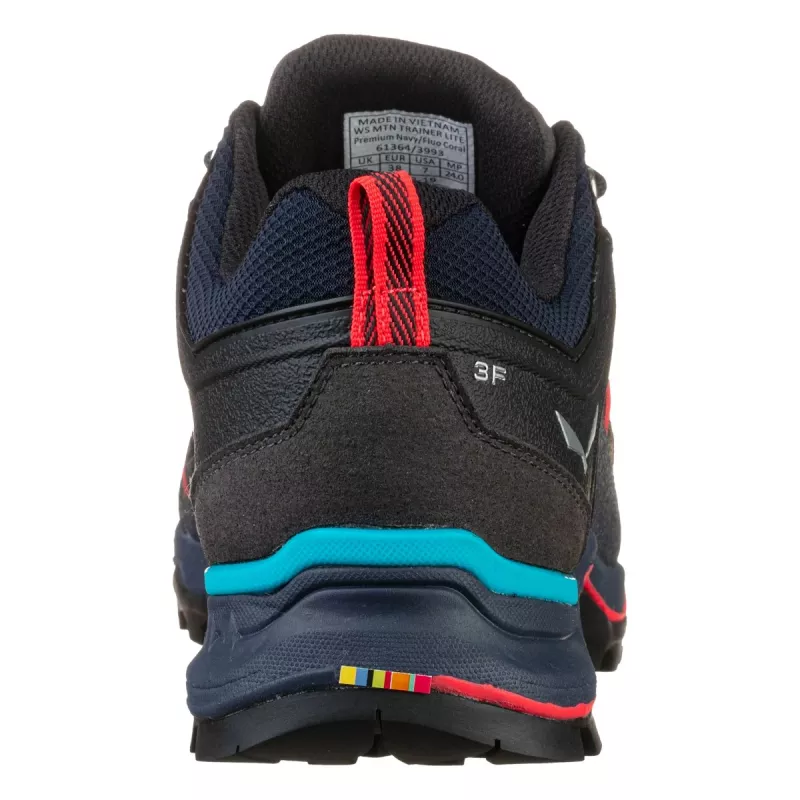 Salewa Mountain Trainer Lite naisten lähestymiskengät - Premium Navy/Fluo Coral, EU 36,5