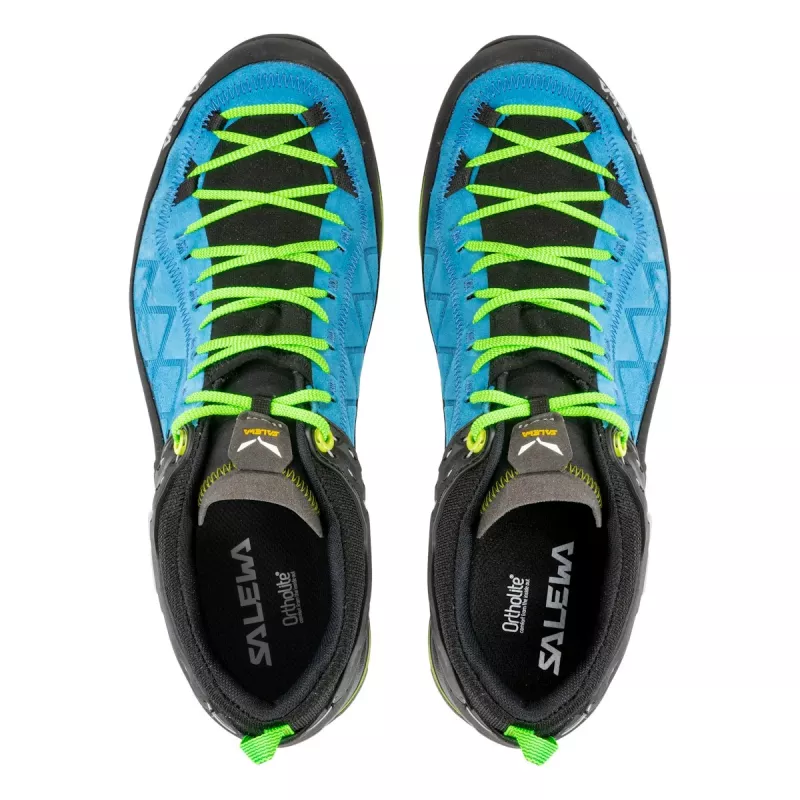Salewa Mountain Trainer 2 GTX vaelluskengät - Ombre Blue/Fluo Green - EU 42,5