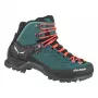 SALEWA Women's Mtn Trainer Mid GTX vaelluskengät - Atlantic Deep/Ombre Blue - UK 5 (EU 38)
