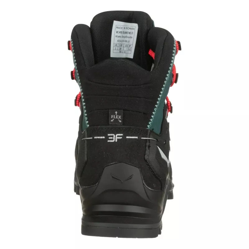 SALEWA Women's Mtn Trainer Mid GTX vaelluskengät - Atlantic Deep/Ombre Blue - UK 5 (EU 38)