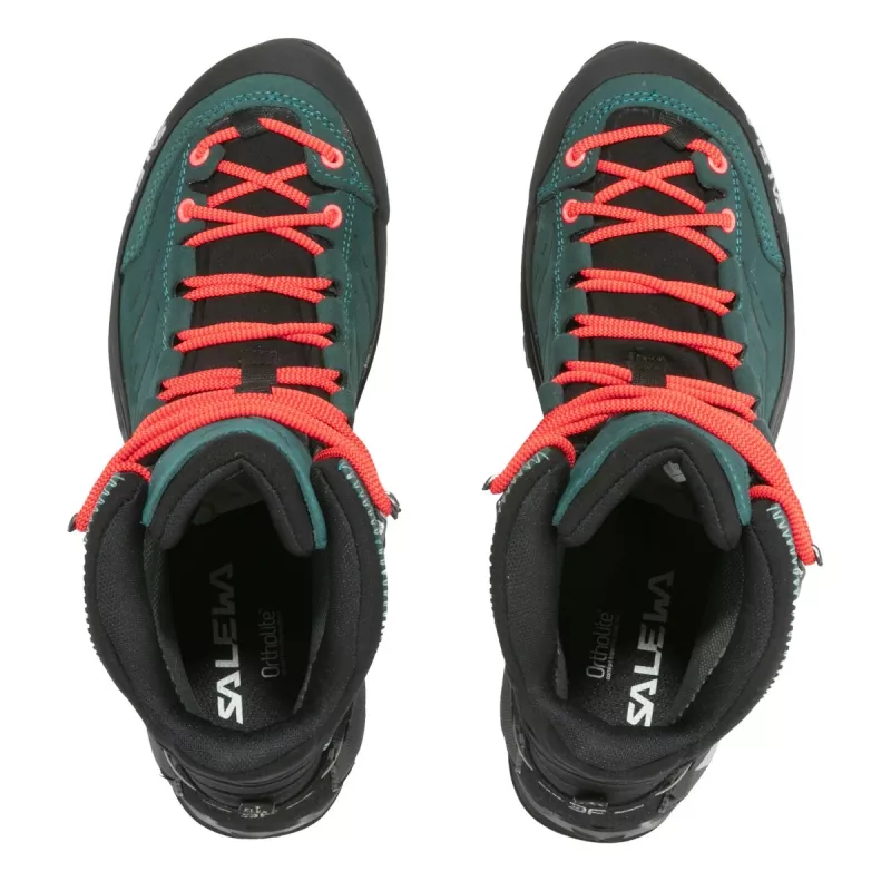 SALEWA Women's Mtn Trainer Mid GTX vaelluskengät - Atlantic Deep/Ombre Blue - UK 5 (EU 38)