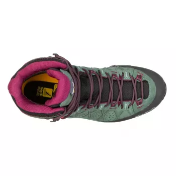 SALEWA Alp Trainer 2 Mid GTX naisten vaelluskengät - Duck Green / Rhododendron - UK 4 (EU 36,5)