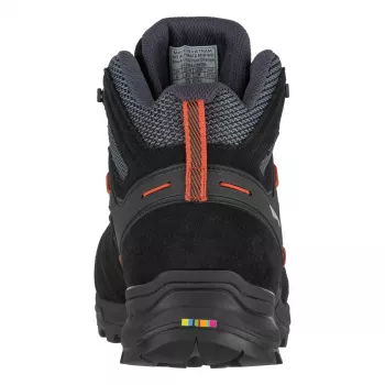 SALEWA Alp Mate Mid WP vaelluskengät Black Out/Fluo Orange UK 11 (EU 46)