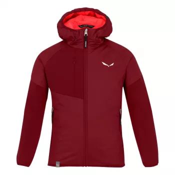 Salewa Ortles Hybrid TWR lasten toppatakki Syrah