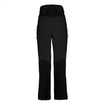 Naisten skitourinkihousut Salewa Sella DST Black