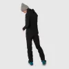 Naisten skitourinkihousut Salewa Sella DST Black