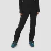 Naisten skitourinkihousut Salewa Sella DST Black