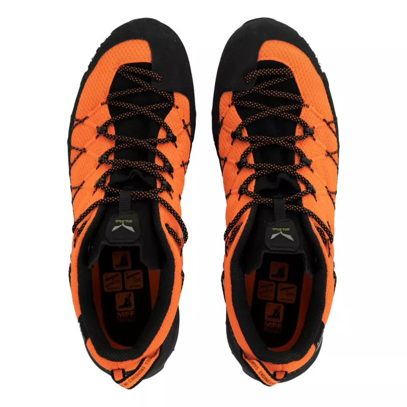 Salewa Wildfire 2 GTX lähestymiskengät - Fluo Orange/musta, koko EU 46,5