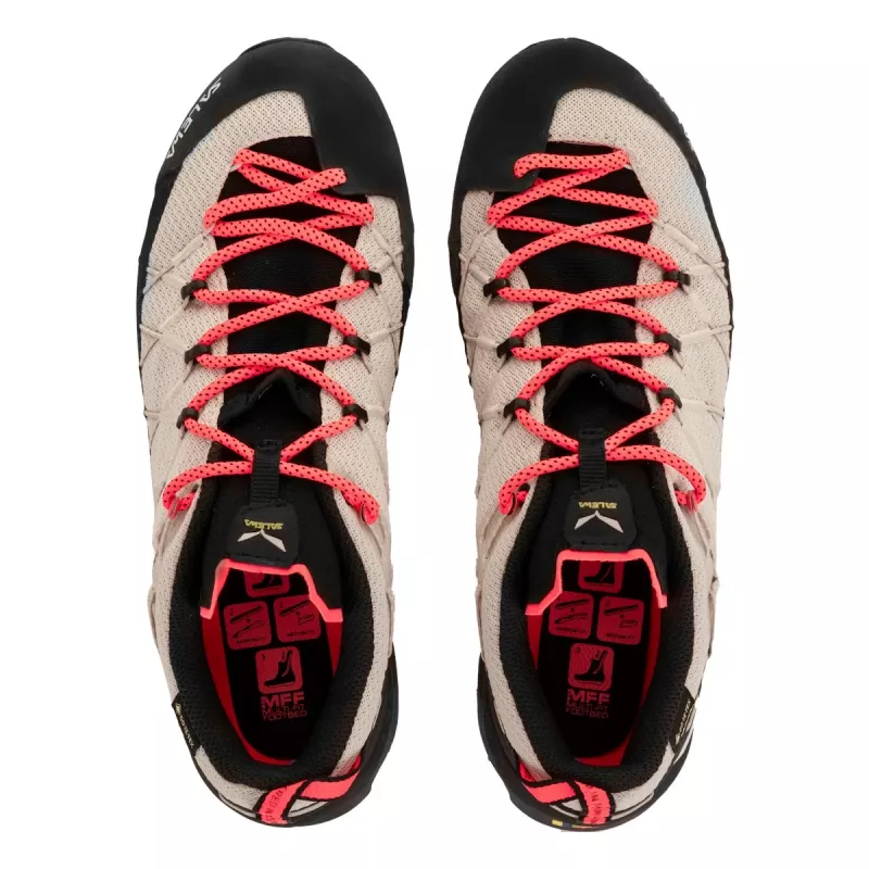Salewa Wildfire 2 GTX naisten lähestymiskengät - Oatmeal/musta, koko 38